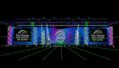 Genersession and special events sets and backdrops